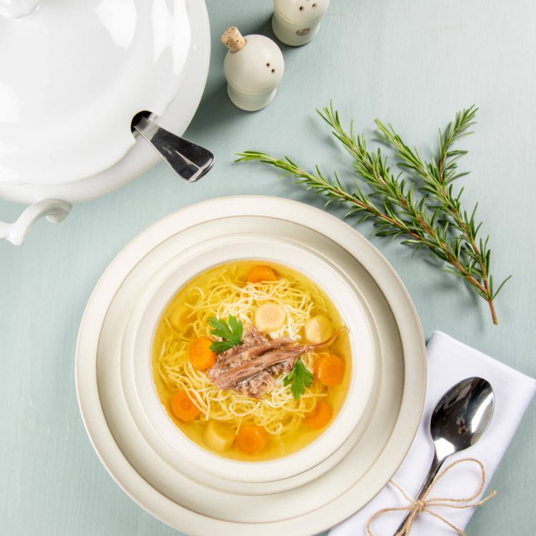 Poctivý domáci vývar so slížami